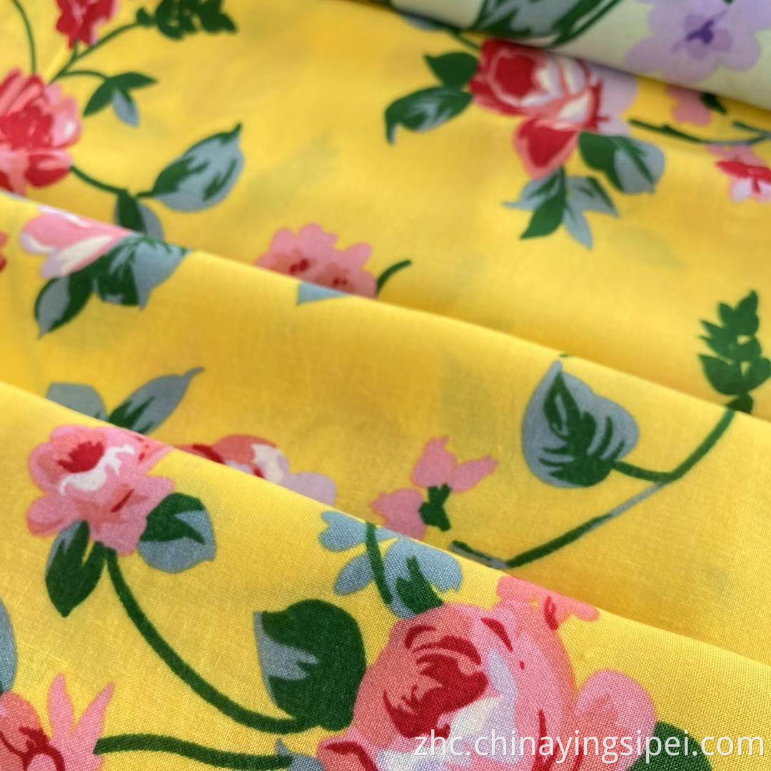 柔软的连衣裙材料绑带染色100％粘液织物的女性